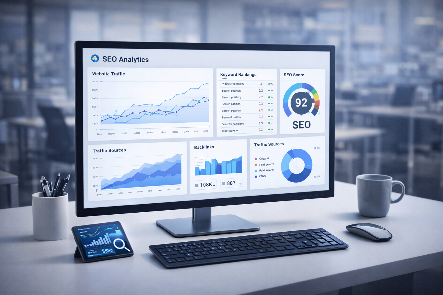 SEO Analytics Dashboard