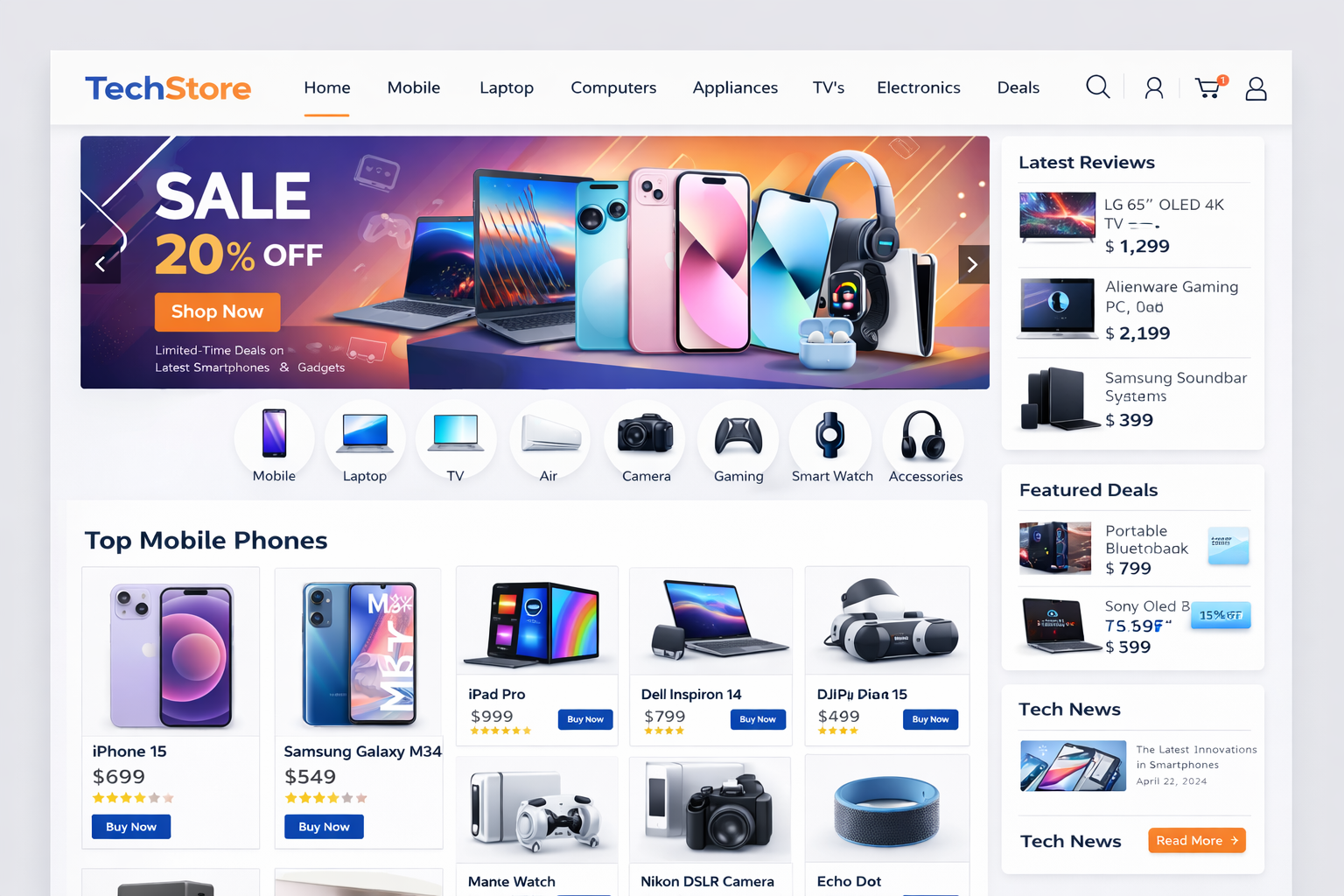 E-Commerce Dashboard